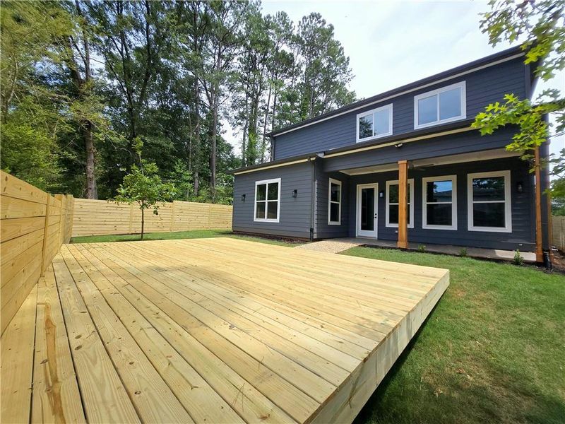 Front exterior of a new home in , Atlanta, GA, highlighting curb appeal (Image 29). Front exterior of a new home in , Atlanta, GA, highlighting curb appeal (Image 29).