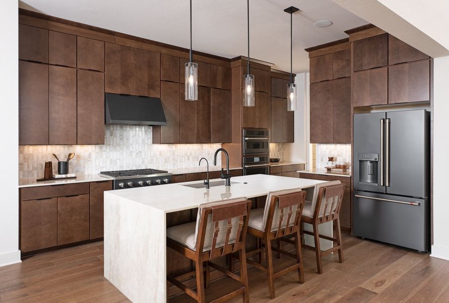 Representative furnished interior of a home built from the Hathaway by Ashton Woods in Provence 70s, Austin (Image 8).