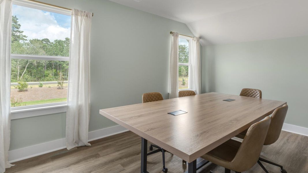 Representative furnished interior of a home built from the MADISON by D.R. Horton in Indigo Preserve, Leland (Image 36). Representative furnished interior of a home built from the MADISON by D.R. Horton in Indigo Preserve, Leland (Image 36).