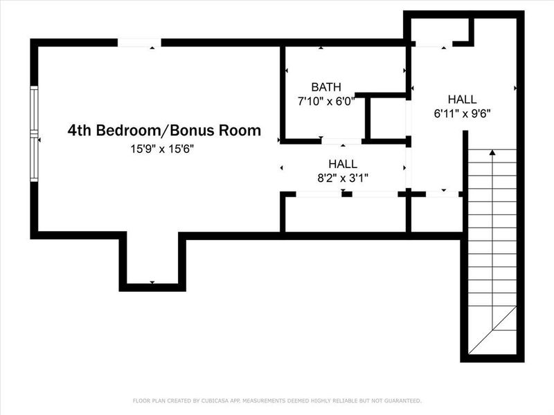 2D floor plan layout of this home in , Elm Mott, TX (Image 3).