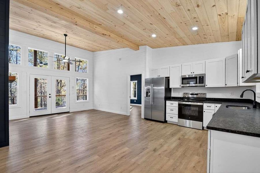 Furnished interior view inside a new home in , Morganton (Image 11).
