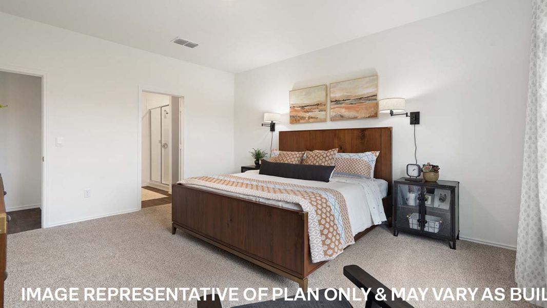 Furnished interior view inside a new home in Durango, Mustang Ridge (Image 17).