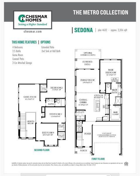 Sedona Floor Plan Sedona Floor Plan