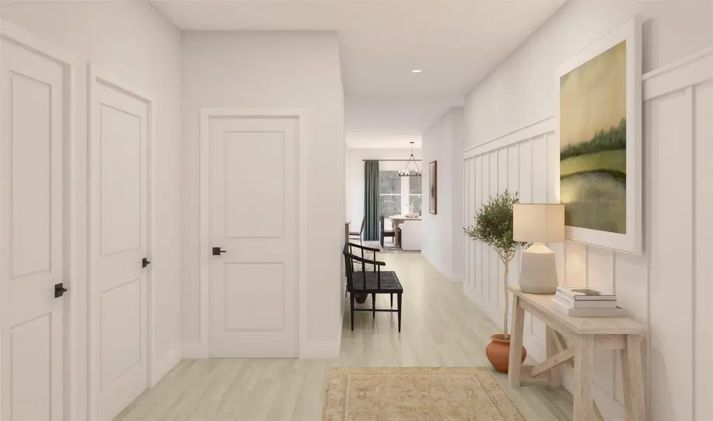 Welcoming foyer (*Artist rendering used for illustration purposes only.) Welcoming foyer (*Artist rendering used for illustration purposes only.)