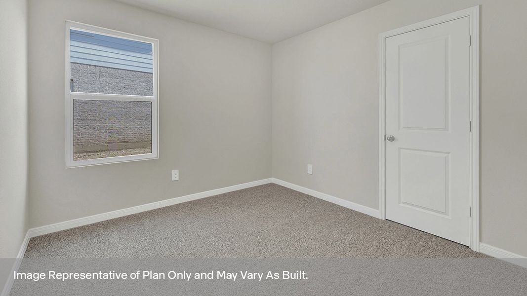 Spacious, unfurnished interior of a new home in Whisper South, San Marcos (Image 21).