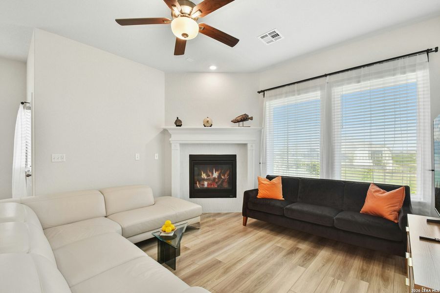 Furnished interior view inside a new home in The Crossvine 45’, Schertz (Image 7).