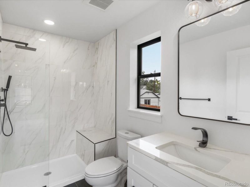 Furnished interior view inside a new home in , Denver (Image 34).