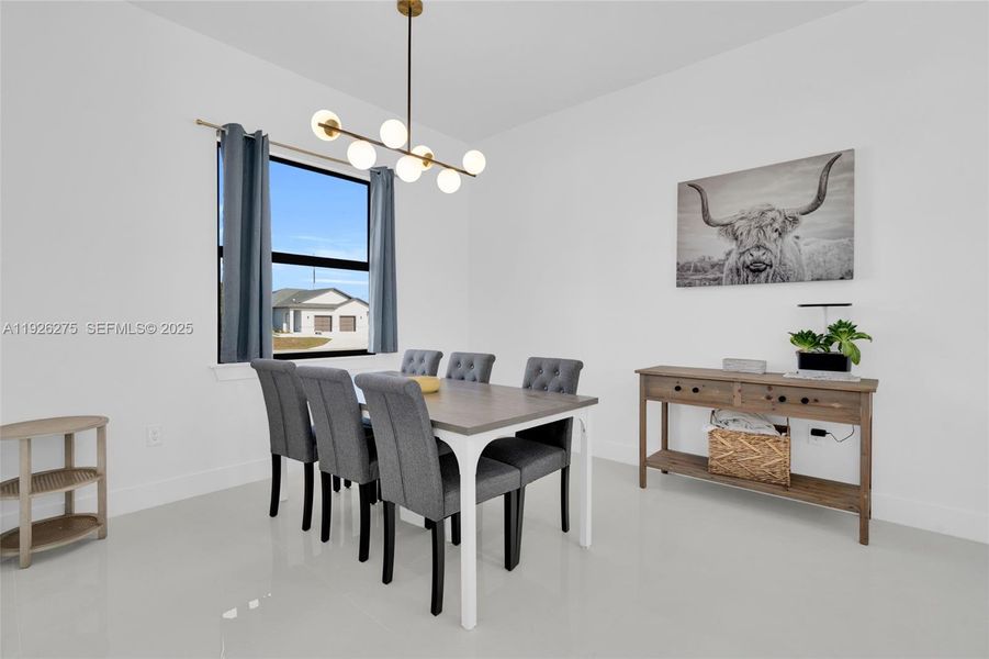 Furnished interior view inside a new home in , Lehigh Acres (Image 17).