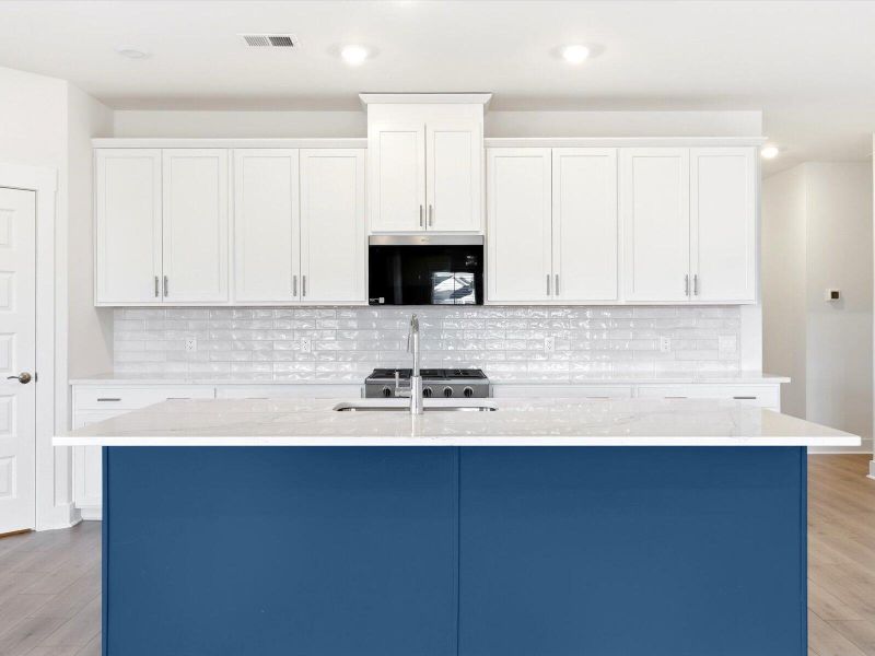 Furnished interior view inside a new home in The Coves at Lakes of Cane Bay, Summerville (Image 9). Furnished interior view inside a new home in The Coves at Lakes of Cane Bay, Summerville (Image 9).
