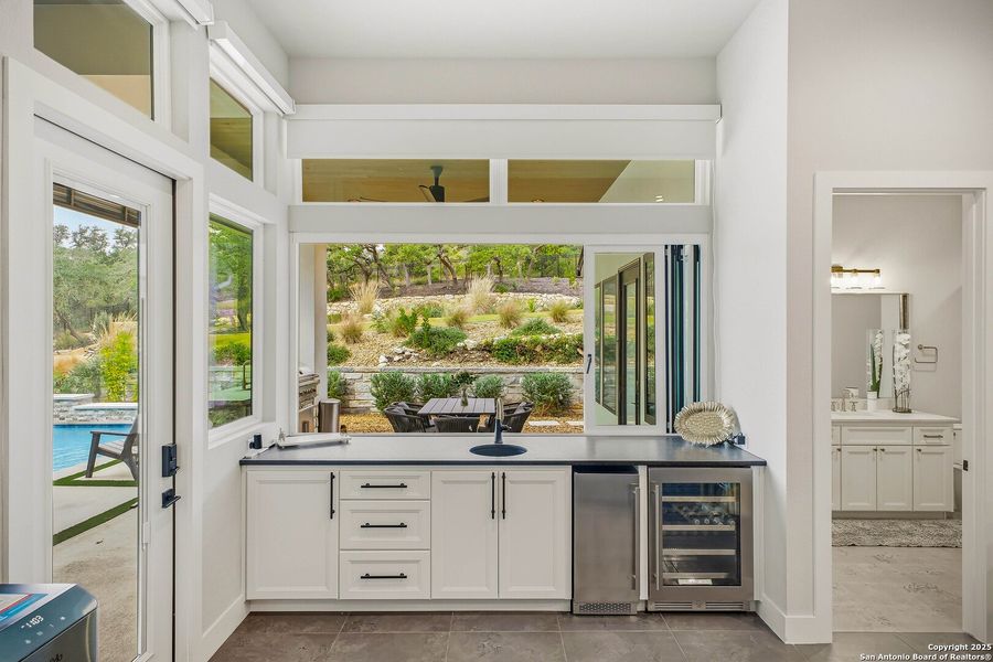 Furnished interior view inside a new home in , San Antonio (Image 65).