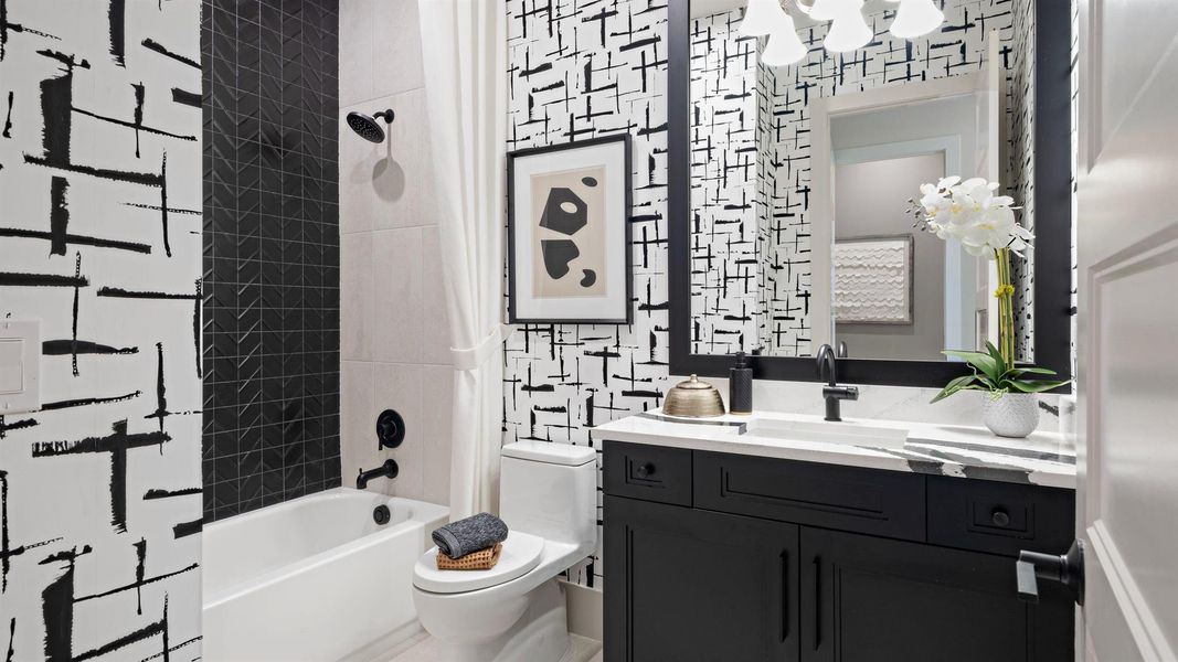 Furnished interior view inside a new home in L'Ambiance at Avenir, Palm Beach Gardens (Image 36). Furnished interior view inside a new home in L'Ambiance at Avenir, Palm Beach Gardens (Image 36).