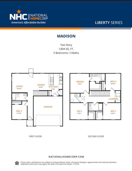 Image 8 of a home in Shirey Forest - Branches.