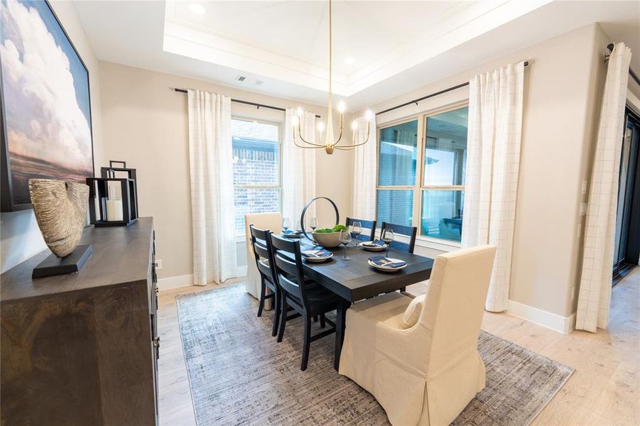 Furnished interior view inside a new home in , Little Elm (Image 23). Furnished interior view inside a new home in , Little Elm (Image 23).