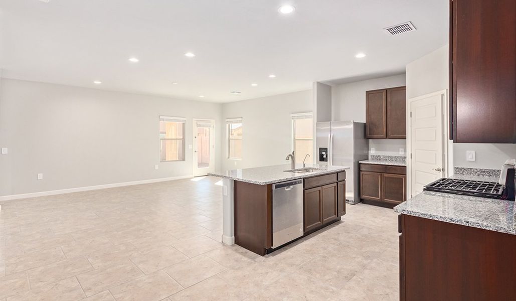 Furnished interior view inside a new home in Sycamore Vista, Vail (Image 5).