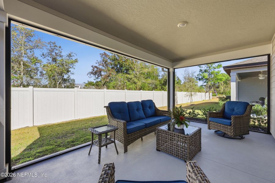 Exterior details and patio area of a home in , Hilliard (Image 3).
