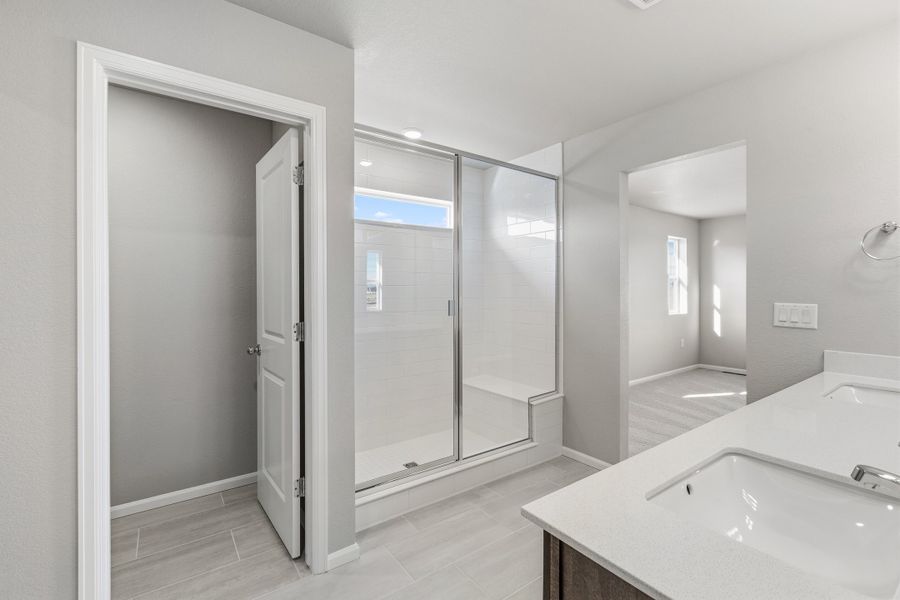 Furnished interior view inside a new home in Talon Pointe, Thornton (Image 8).