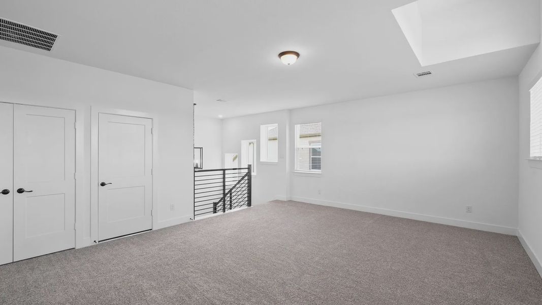 Spacious, unfurnished interior of a new home in Lariat, Liberty Hill (Image 23). Spacious, unfurnished interior of a new home in Lariat, Liberty Hill (Image 23).