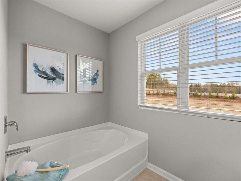 Furnished interior view inside a new home in Rosewood Farms, Acworth (Image 23).