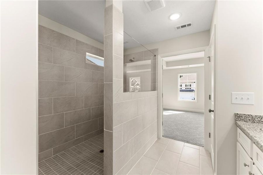 Furnished interior view inside a new home in , Dawsonville (Image 12).