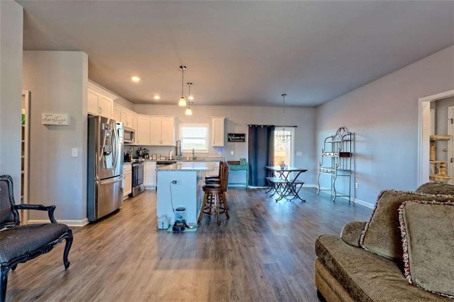 Furnished interior view inside a new home in , Eastanollee (Image 15).