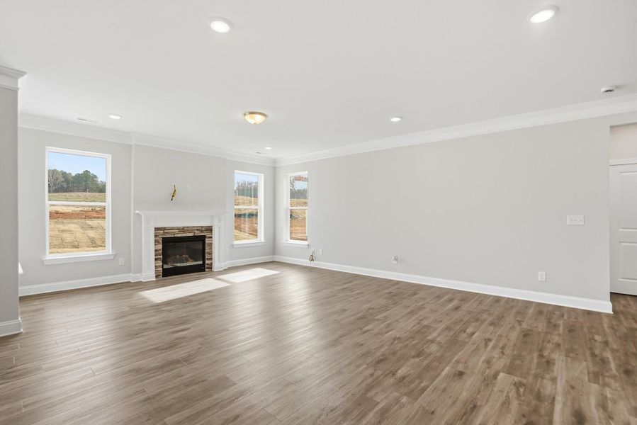 Spacious, unfurnished interior of a new home in Carrington, Stanley (Image 24). Spacious, unfurnished interior of a new home in Carrington, Stanley (Image 24).