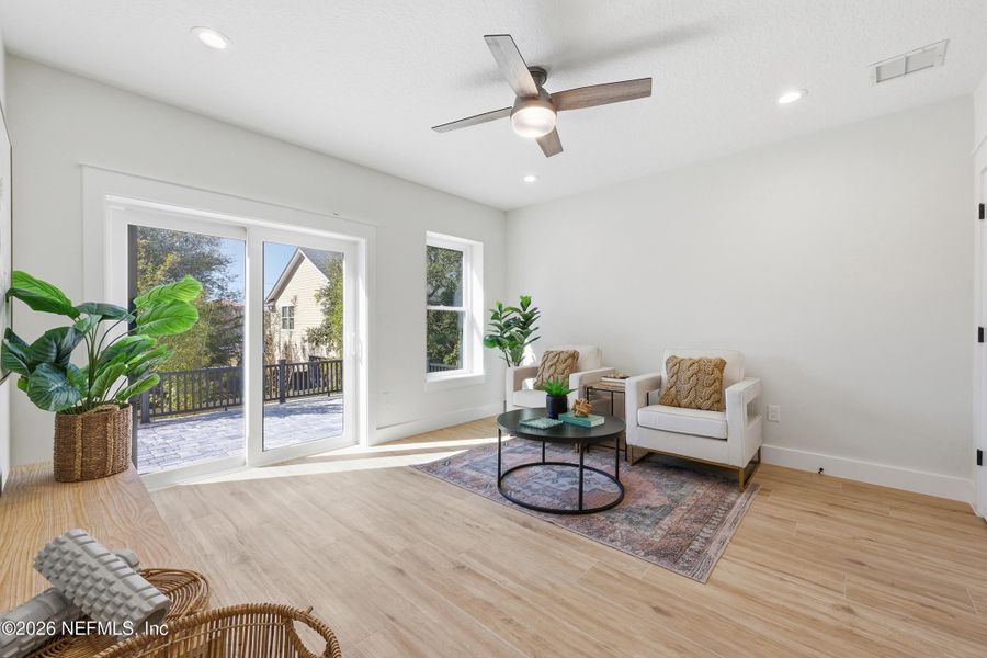 Furnished interior view inside a new home in , St. Augustine (Image 16).