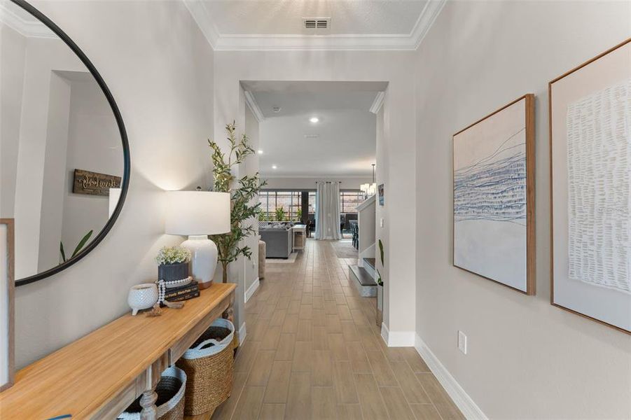 Furnished interior view inside a new home in , Winter Garden (Image 38). Furnished interior view inside a new home in , Winter Garden (Image 38).