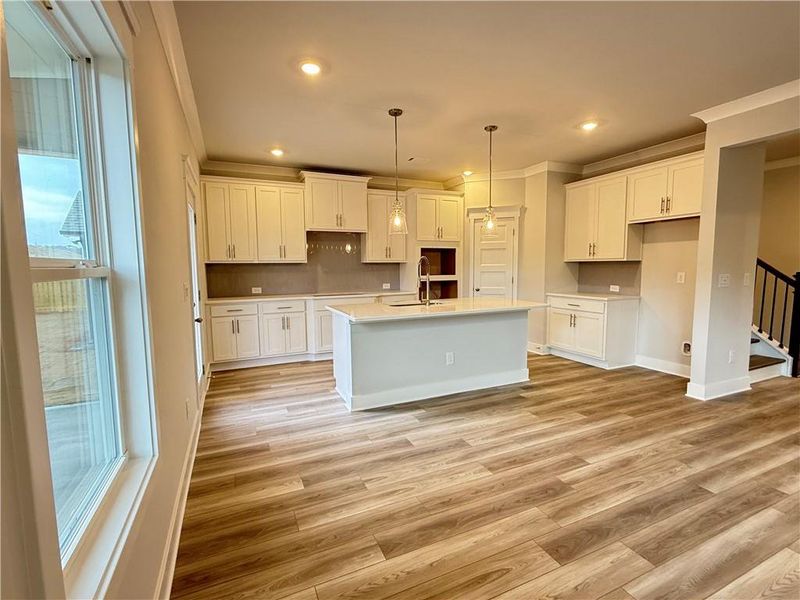 Furnished interior view inside a new home in Ponderosa Farms Manor, Gainesville (Image 11). Furnished interior view inside a new home in Ponderosa Farms Manor, Gainesville (Image 11).