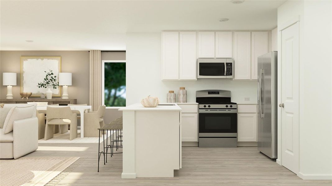 Furnished interior view inside a new home in The Grand Prairie, Hockley (Image 8).