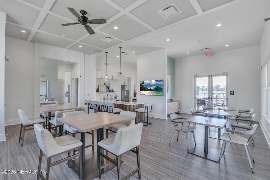 Furnished interior view inside a new home in Everlake at Mandarin, Jacksonville (Image 13).