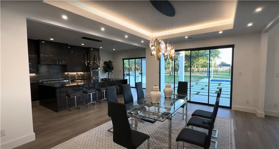 Furnished interior view inside a new home in , Fairburn (Image 2).