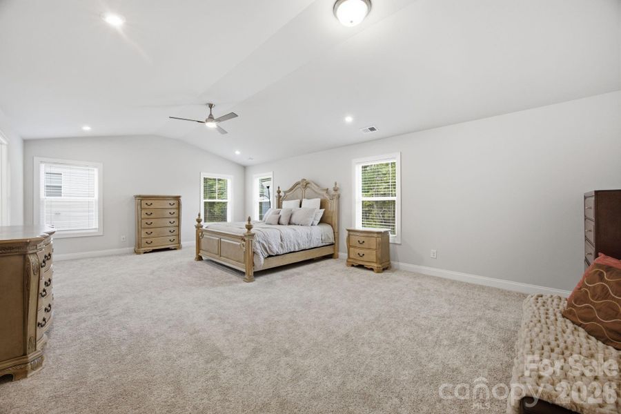 Large primary bedroom