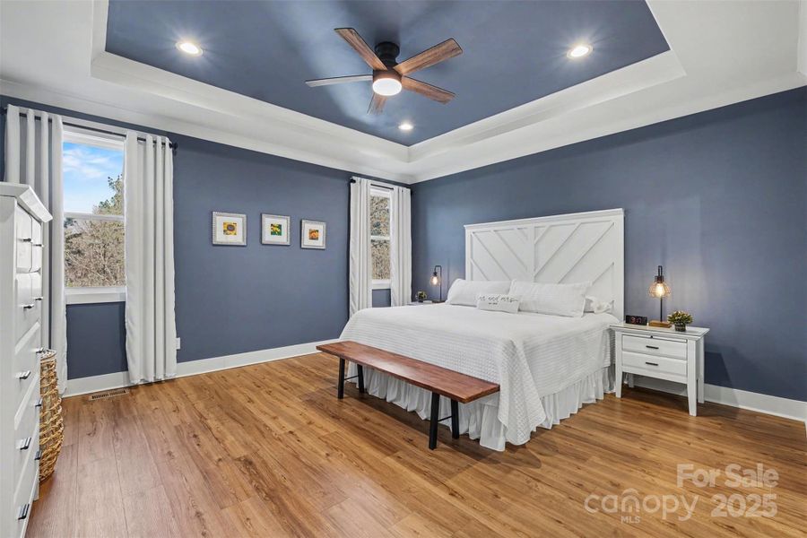 Furnished interior view inside a new home in , Clover (Image 29).