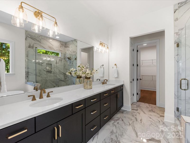 Furnished interior view inside a new home in Phillips Village, Matthews (Image 8).