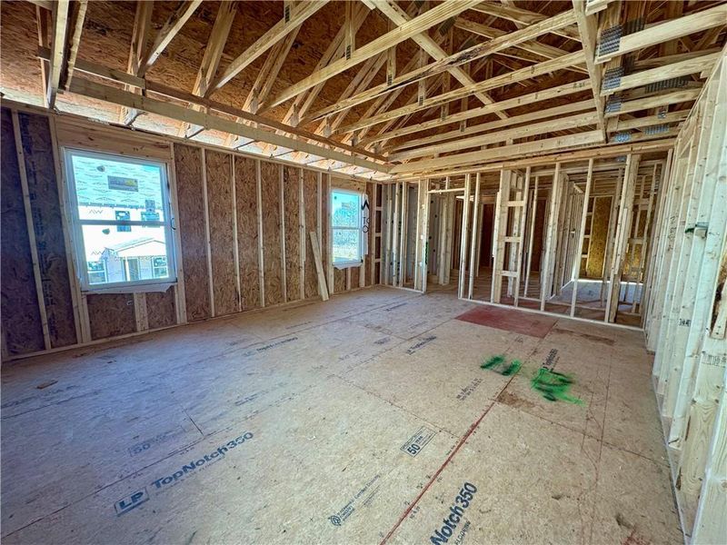 In-progress construction of a new home in Eastlyn Crossing, Flowery Branch, GA (Image 11). In-progress construction of a new home in Eastlyn Crossing, Flowery Branch, GA (Image 11).