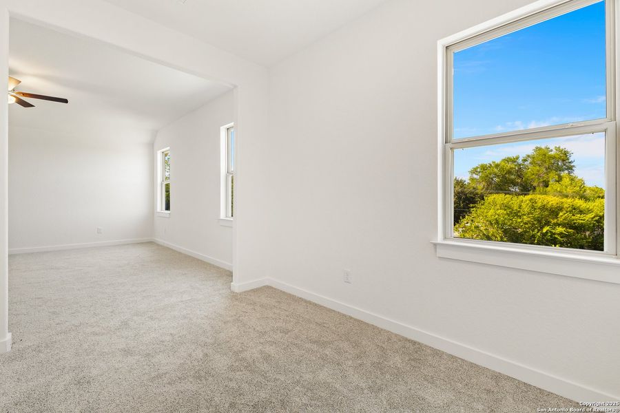 Spacious, unfurnished interior of a new home in Trilogy Grove, Leon Valley (Image 34). Spacious, unfurnished interior of a new home in Trilogy Grove, Leon Valley (Image 34).