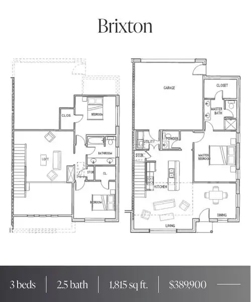 2D floor plan layout of this home in , Denton, TX (Image 5).