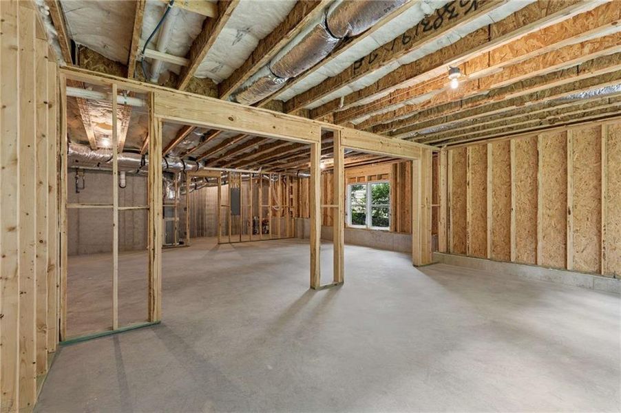 In-progress construction of a new home in , Atlanta, GA (Image 76). In-progress construction of a new home in , Atlanta, GA (Image 76).