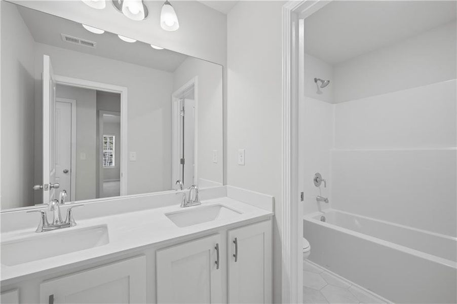 Furnished interior view inside a new home in , Lawrenceville (Image 5).