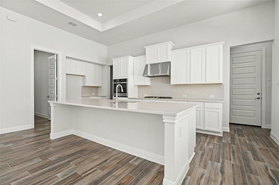 Large Chef's kitchen with Supersized Walk-in pantry to the left