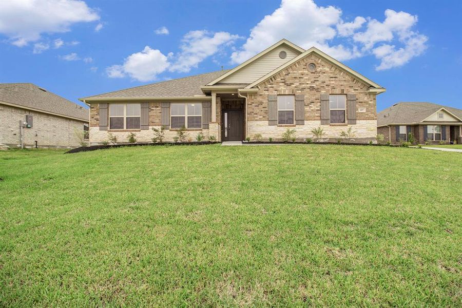 Front of Home on Elevation