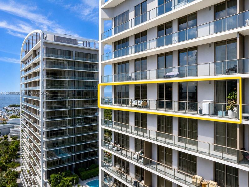 Condo located in Miami, FL showcasing its design and architecture (Image 26). Condo located in Miami, FL showcasing its design and architecture (Image 26).