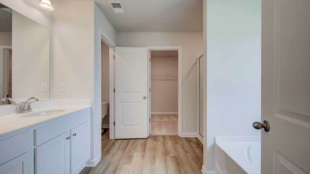 Furnished interior view inside a new home in Chapel Hill, Newnan (Image 23).