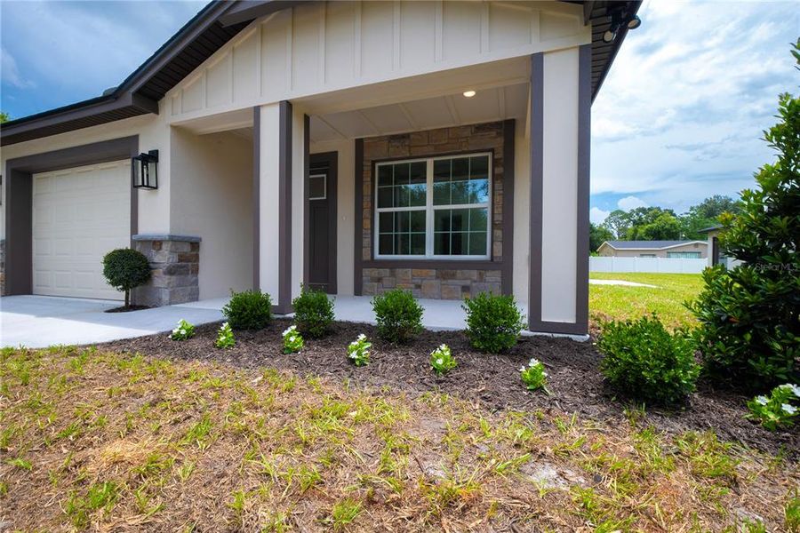 Exterior details and patio area of a home in , Lakeland (Image 35). Exterior details and patio area of a home in , Lakeland (Image 35).