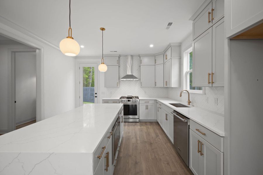 Furnished interior view inside a new home in , Johns Island (Image 17).