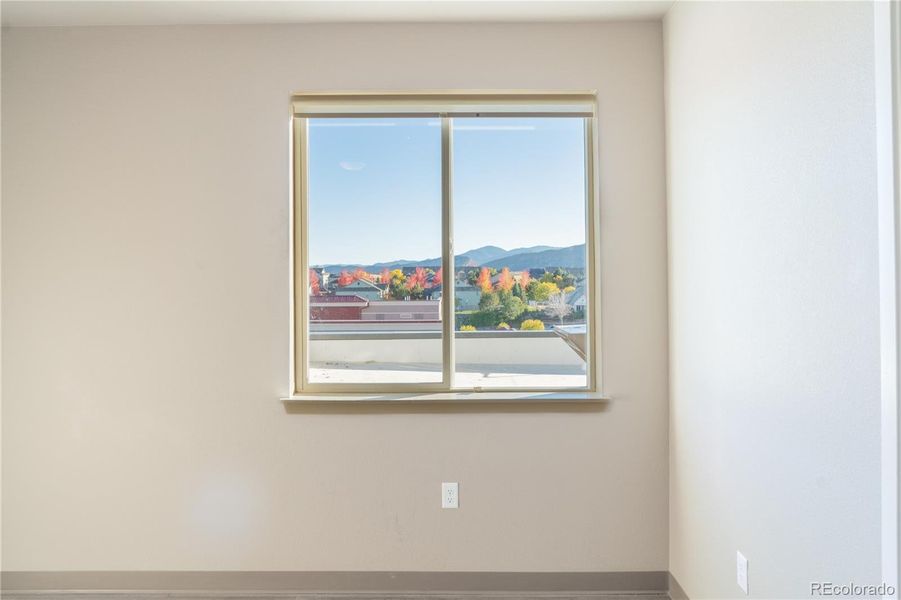 Actual view from unit.