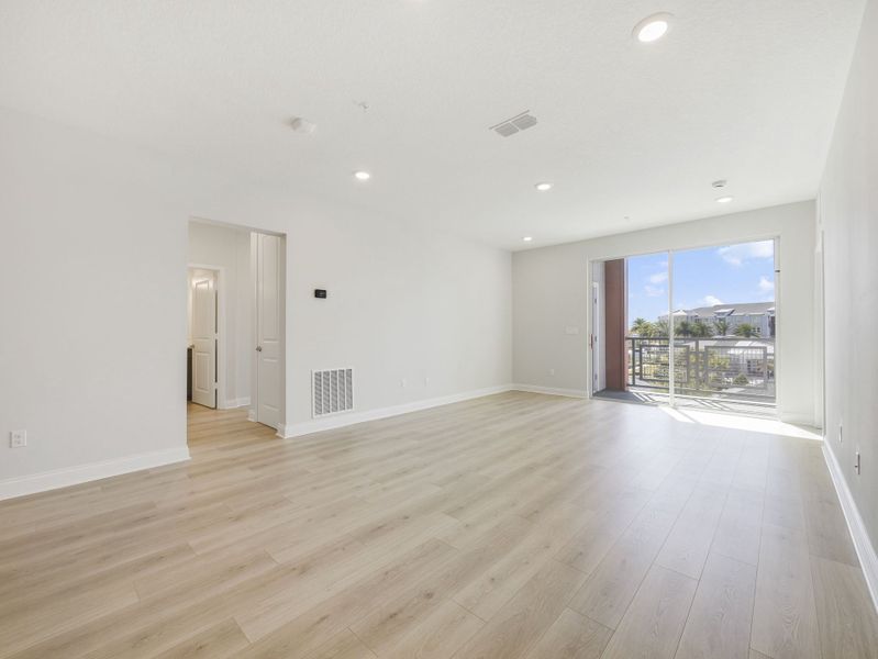 Spacious, unfurnished interior of a new home in Gatherings® of Lake Nona, Orlando (Image 22). Spacious, unfurnished interior of a new home in Gatherings® of Lake Nona, Orlando (Image 22).