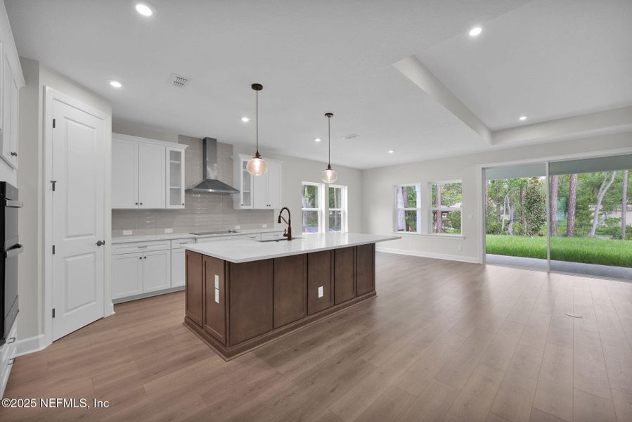 Furnished interior view inside a new home in Creighton Pointe, Fleming Island (Image 11). Furnished interior view inside a new home in Creighton Pointe, Fleming Island (Image 11).