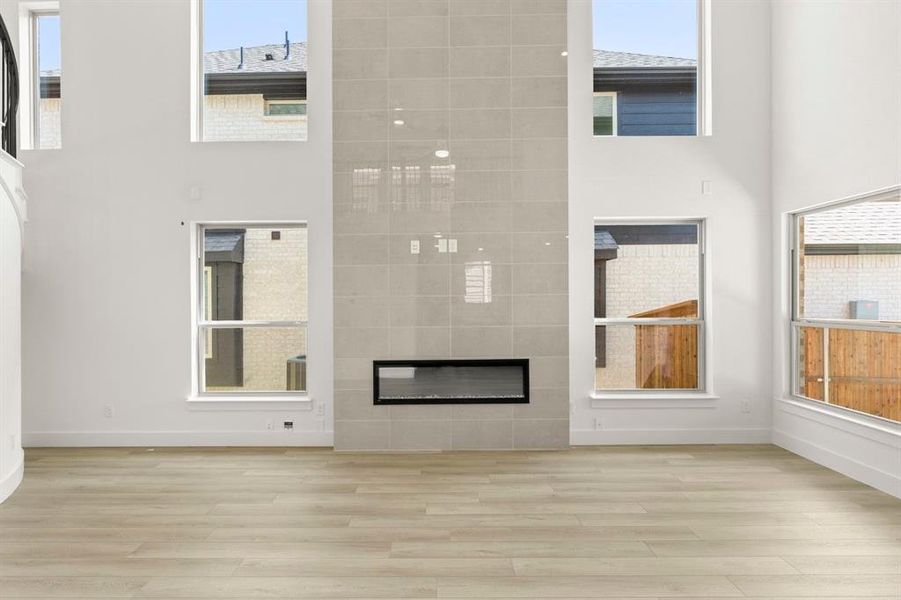 Spacious, unfurnished interior of a new home in Trails at Cottonwood Creek, Rowlett (Image 17). Spacious, unfurnished interior of a new home in Trails at Cottonwood Creek, Rowlett (Image 17).