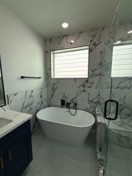 Furnished interior view inside a new home in , Houston (Image 18).